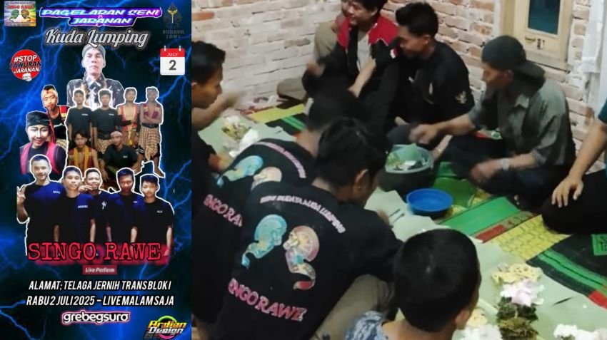 Meriahkan 1 Muharam, Warga Gelar Doa Bersama dan Pagelaran Kuda Lumping di Langkat