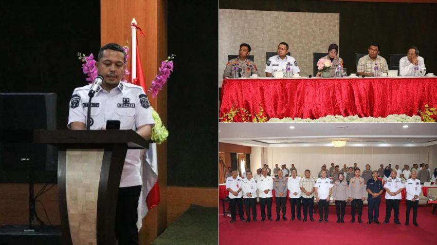 Bupati dan Wakil Bupati Padang Lawas Utara Hadiri Asistensi Stamarena Polri untuk Pembentukan Polres