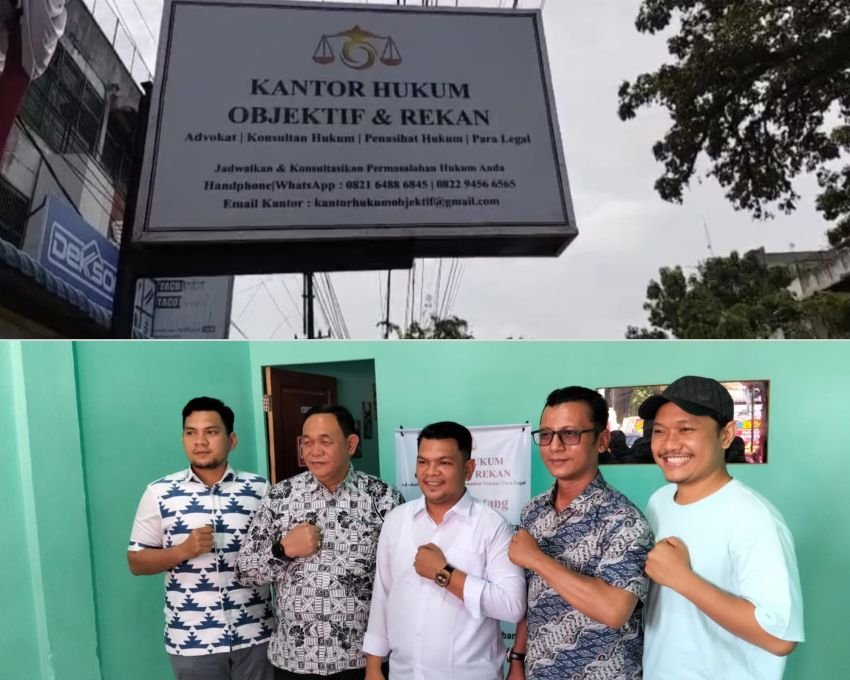 Resmikan Kantor Hukum Objektif & Rekan, Aan Madya Siap Berikan Layanan Hukum Profesional dan Berintegritas