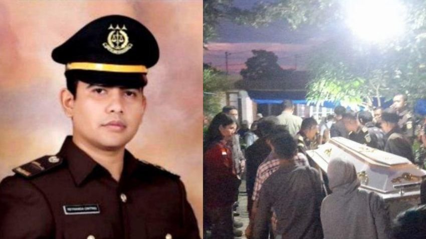 Calon Jaksa Muda Reynanda Ginting Gugur Saat Bertugas, Jenazah Tiba di Rumah Duka Disambut Isak Tangis