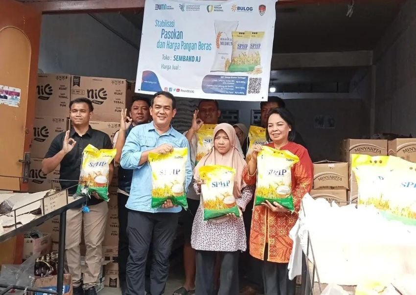 Bulog Sumut Mulai Salurkan Beras SPHP ke Empat Saluran Utama di Daerah