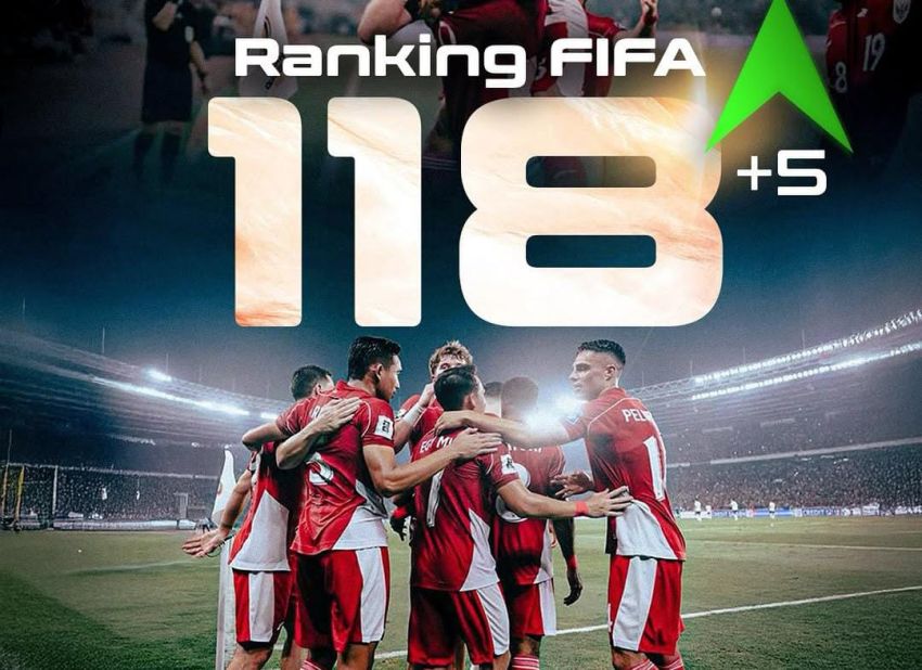 Naik 5 Peringkat, Indonesia Ukir Rekor Tertinggi FIFA dalam 19 Tahun!