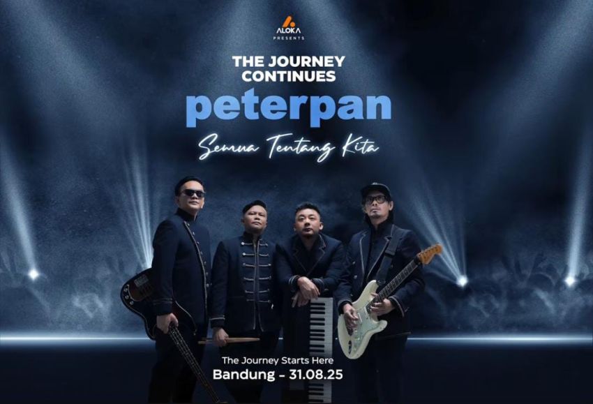 Peterpan Reuni Tanpa Ariel dan Uki, Konser &ldquo;The Journey Continues&rdquo; Hadirkan Vokalis Generasi Baru