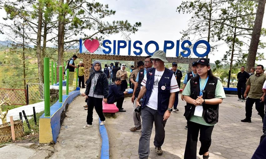 Hari Terakhir Revalidasi, Asesor UNESCO Puji Keindahan Geologi dan Budaya Gunung Toba
