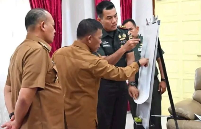 Bupati Tapteng Dukung Penuh Pembangunan Batalyon Teritorial di Manduamas