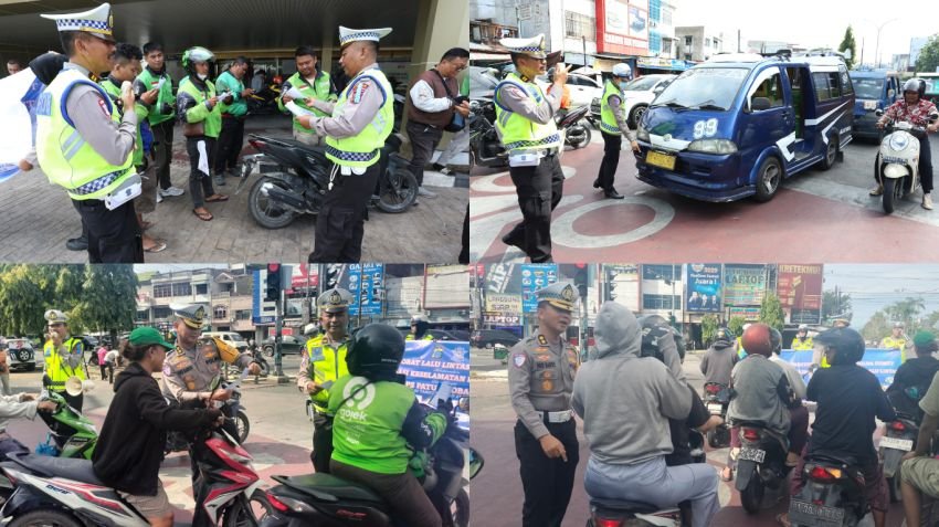 Hari Pertama Operasi Patuh Toba 2025, Polda Sumut Tindak 1.423 Pelanggaran Lalu Lintas