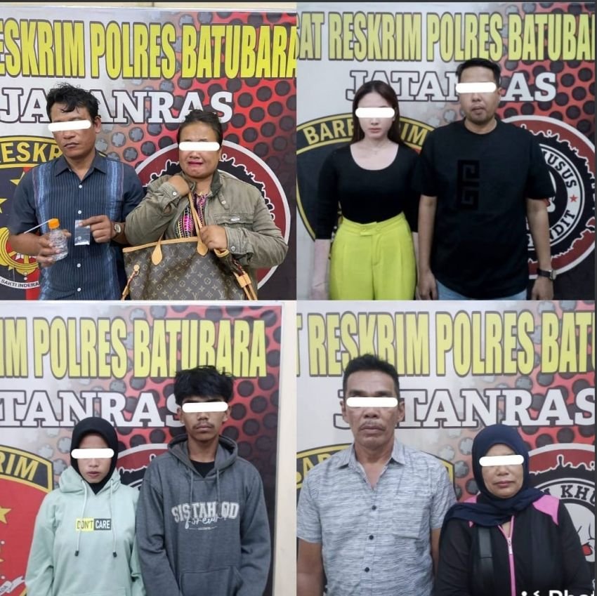 Malam Mencekam di Batu Bara: 4 Pasang Terjaring di Hotel, Polisi Sita Sabu, Airsoft Gun, dan Sajam