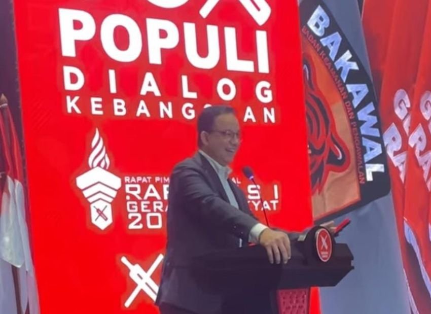 Anies Baswedan di Rapimnas Gerakan Rakyat: “Gagasan Perubahan Jangan Pernah Hilang”