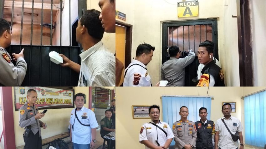 Pokdarkamtibmas Bhayangkara Resor Medan Salurkan Makan Siang untuk Tahanan Polsek Medan Helvetia