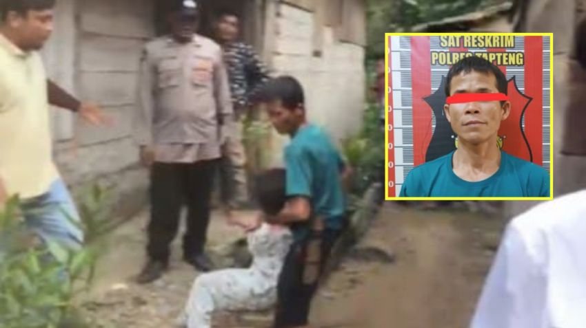 Tega! Seorang Ayah di Tapteng Sekap Dua Anaknya, Diduga Tertekan Masalah Rumah Tangga