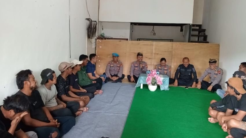 Sambang Kamtibmas dan Minggu Kasih, Polresta Denpasar Jaring Aspirasi Warga Pelabuhan Benoa