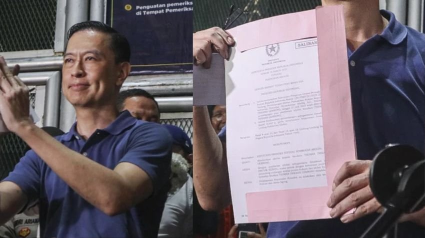 Bebas Usai Dapat Abolisi, Tom Lembong: Terima Kasih Pak Prabowo, Ini Pulihkan Nama Baik Saya