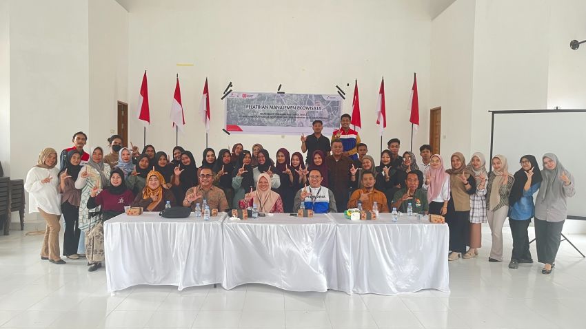 Pertamina Hulu Sanga Sanga Dorong Pulau Terusan Jadi Destinasi Ekowisata Unggulan