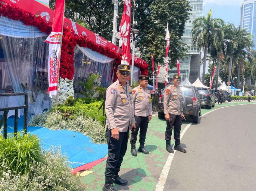 Polri Pastikan Kesiapan Personel Operasi Merdeka Jaya 2025 di Titik Vital Jakarta