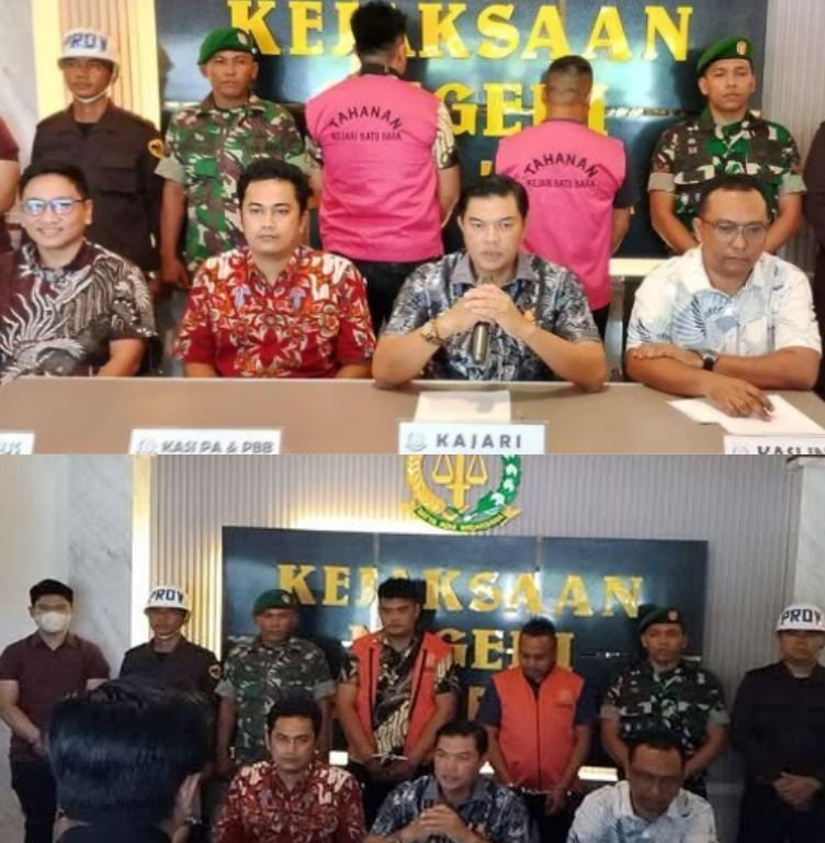 Dugaan Korupsi Gaji Petugas Kebersihan, Kejari Batu Bara Tahan Dua Pejabat Dinperkim LH