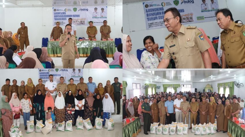 Pemkab Tapsel Salurkan Bantuan Beras untuk 18.844 Keluarga Penerima Manfaat