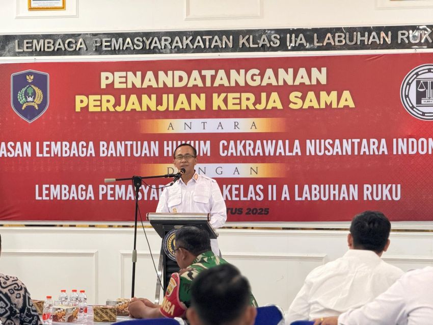 Lapas Labuhan Ruku Jalin Kerja Sama dengan YLBH Cakrawala Nusantara Indonesia untuk Perluas Akses Bantuan Hukum