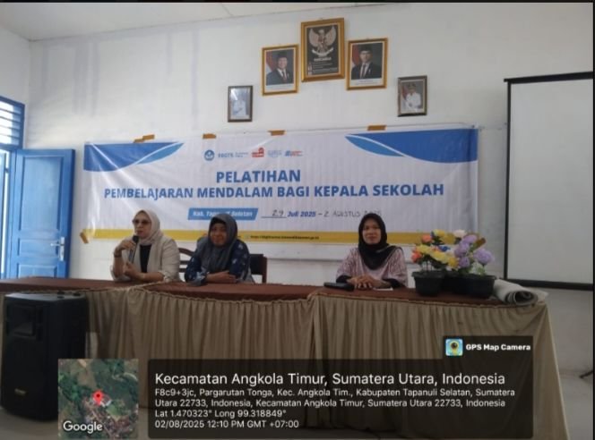 Kepala Sekolah SMP dan SMA Antusias Ikuti Pelatihan Pembelajaran Mendalam di SMP Negeri 1 Angkola Timur