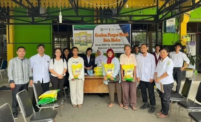 Pemko Medan Salurkan 41 Ton Beras SPHP Lewat Gerakan Pangan Murah di 21 Kecamatan