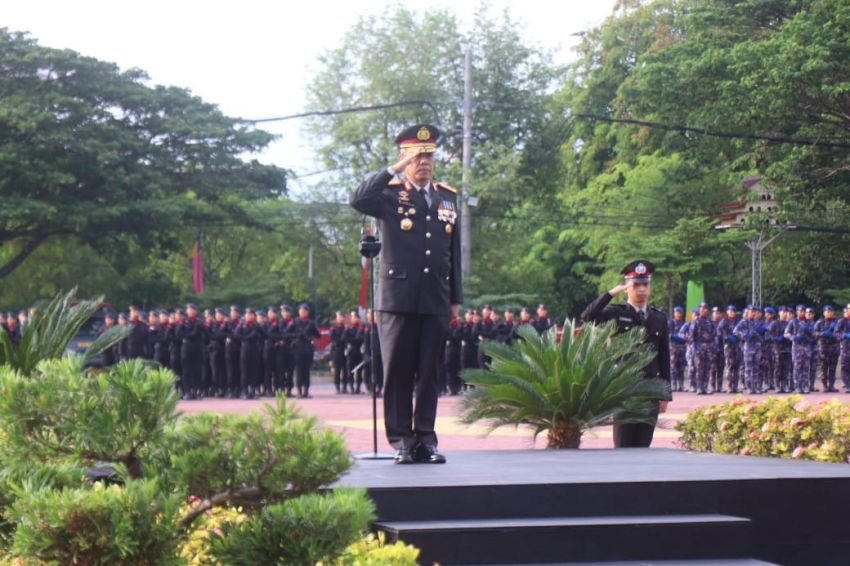 Wakapolda Aceh Pimpin Upacara HUT ke-80 RI, Tegaskan Semangat Pengabdian Polri