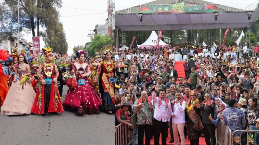 Dari Tradisi Desa ke Event Nasional: Jejak Panjang Pesta Bunga dan Buah Karo