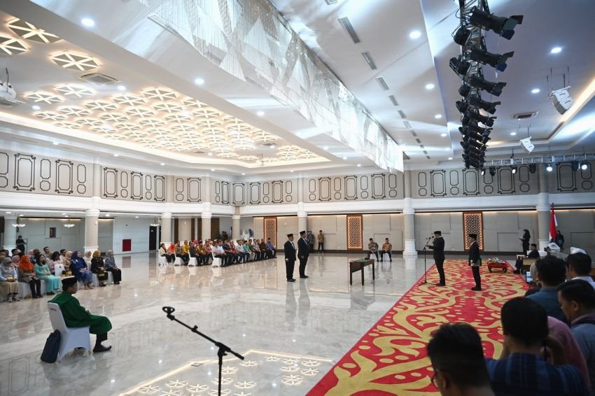 Gubernur Bobby Tunjuk Pemimpin Baru PUPR dan Bappelitbang Sumut, Ini Pesan Tegasnya