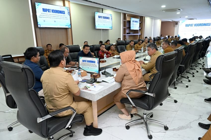Sekdaprov Sumut Tegaskan Bantuan Iuran Jamsostek Harus Tepat Sasaran Demi Lindungi Pekerja Rentan