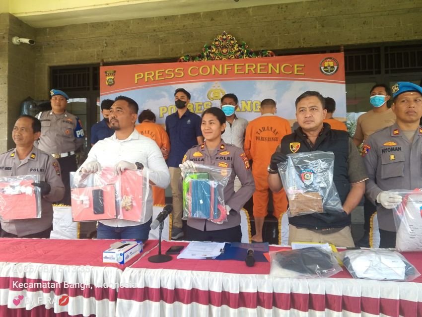 Polres Bangli Ungkap Kasus TPPO, Korban Dijadikan Pekerja Seks Komersial via Aplikasi