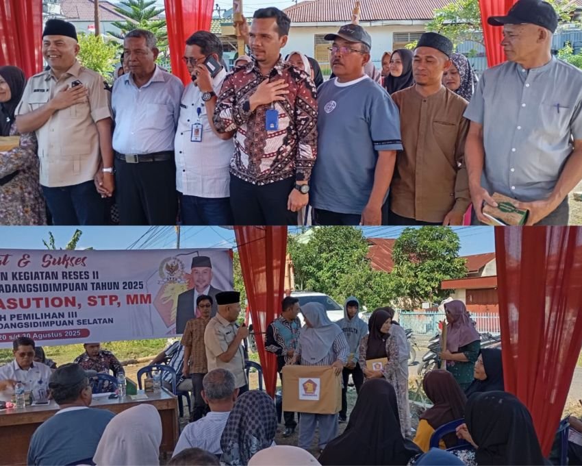 Reses Wakil Ketua DPRD Padangsidimpuan, Serap Aspirasi Warga Padangmatinggi Lestari