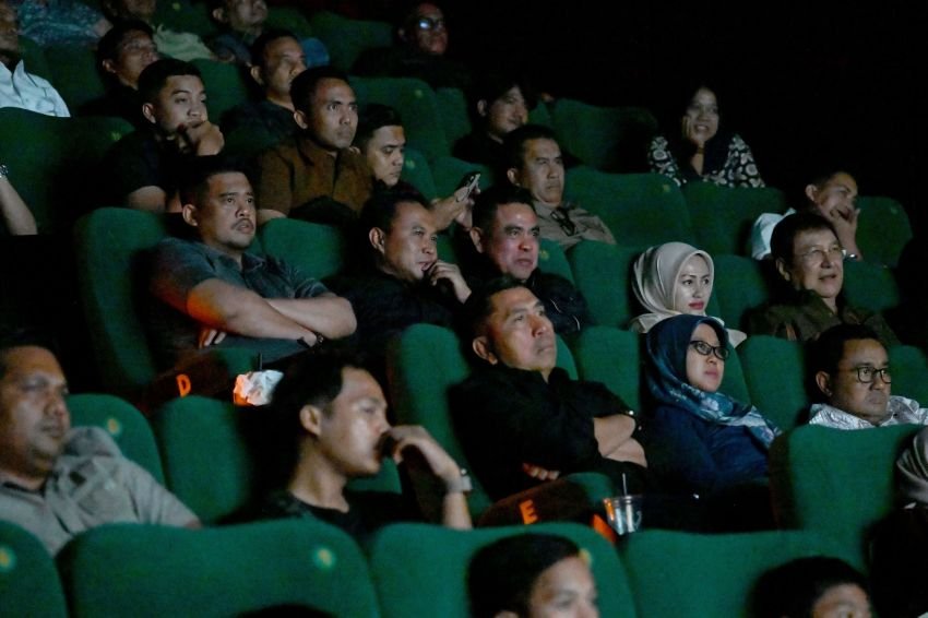 Gubernur Sumut Nobar Film &ldquo;Believe&rdquo;, Bobby Nasution: Cerminan Nilai Kepemimpinan dan Keteladanan