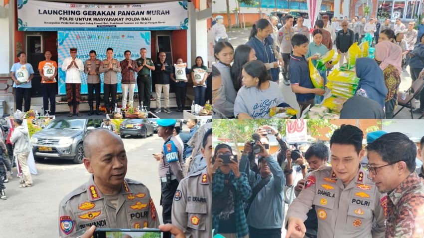 Polda Bali Salurkan 100 Ton Beras Murah, Wujud Nyata Dukungan Terhadap Stabilitas Pangan