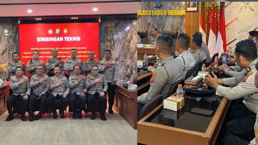 Baharkam Polri Gelar Bimtek Pengamanan Pariwisata di Polrestabes Medan, Fokuskan Keamanan Destinasi Super Prioritas
