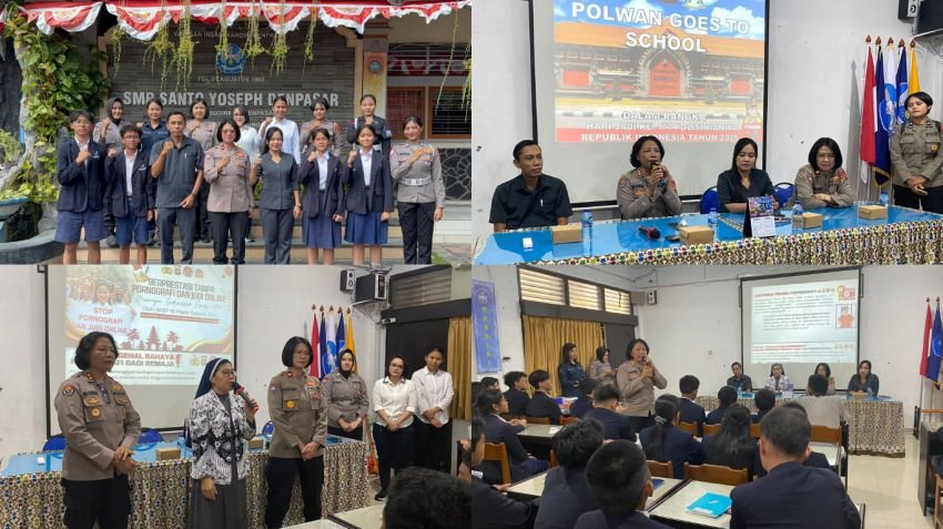Peringati Hari Jadi ke-77, Polwan Polda Bali Gelar &ldquo;Polwan Goes to School&rdquo;: Edukasi Tentang Cyberbullying dan Bahaya Media Sosial