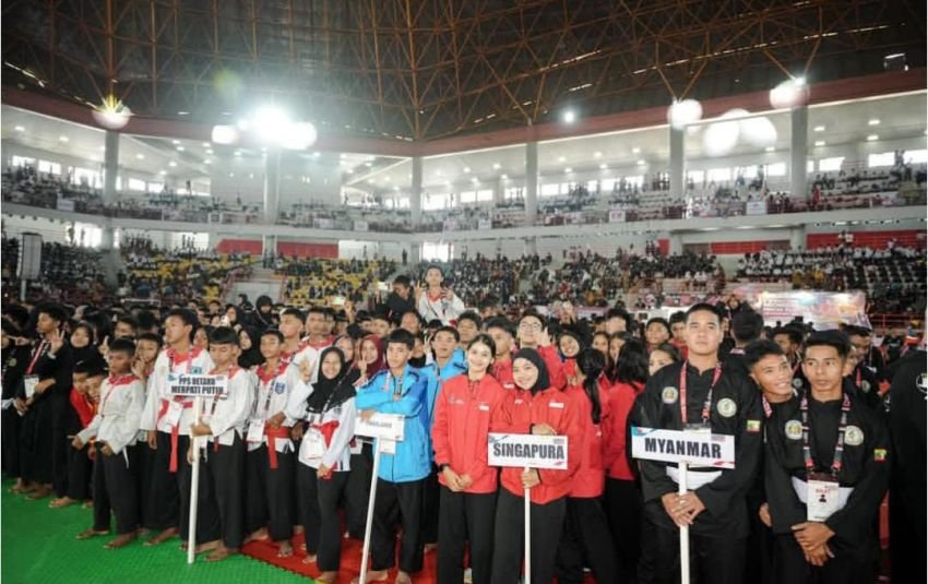 Pembukaan Meriah Kejuaraan Silat Internasional 2025, Sumut Catat Sejarah Baru