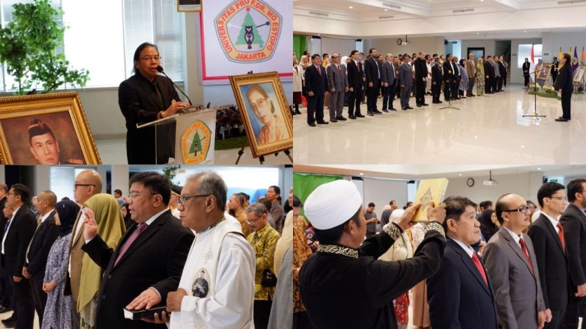Universitas Prof. Dr. Moestopo Lantik Pejabat Struktural Baru, Tegaskan Komitmen Tata Kelola Unggul