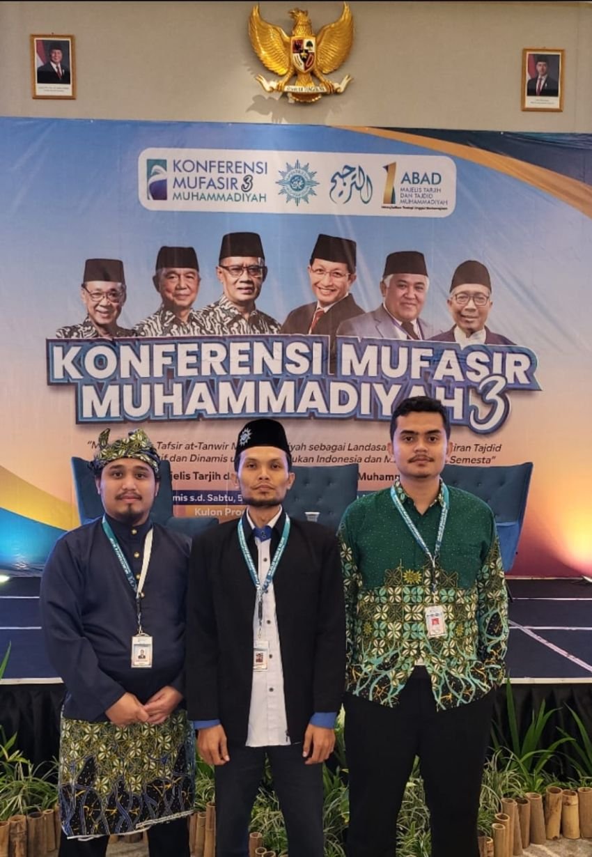 Tiga Ulama Muda Muhammadiyah Sumut Ikuti Konferensi Mufasir Jilid-II di Yogyakarta