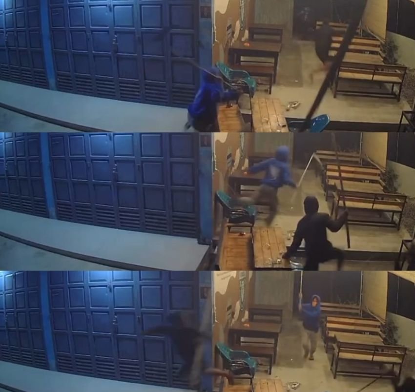 Batu Bara Mencengkam!!! Geng Motor Bersenjata Serang Kafe di Kuala Tanjung, Warga Nyaris Kehilangan Nyawa