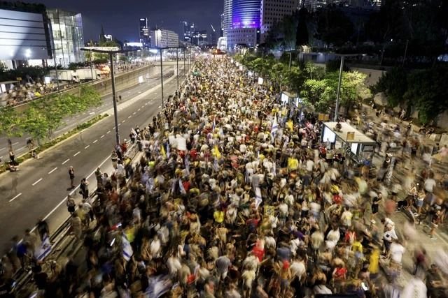 Israel Berencana Merebut Gaza, Ribuan Orang Demo di Tel Aviv: &lsquo;Hentikan Perang!&rsquo;