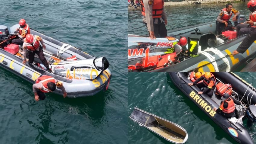 Insiden di Lintasan F1H2O Danau Toba, Tim Medis dan Polda Sumut Bergerak Cepat
