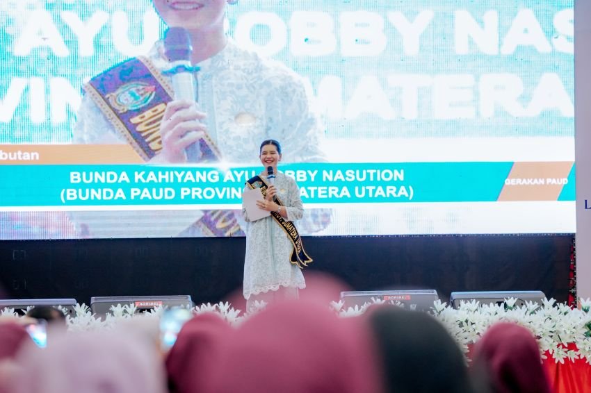 Bunda PAUD Sumut Lantik Maya Hasmita, Dorong Pendidikan Anak Usia Dini Berkualitas di Labuhanbatu