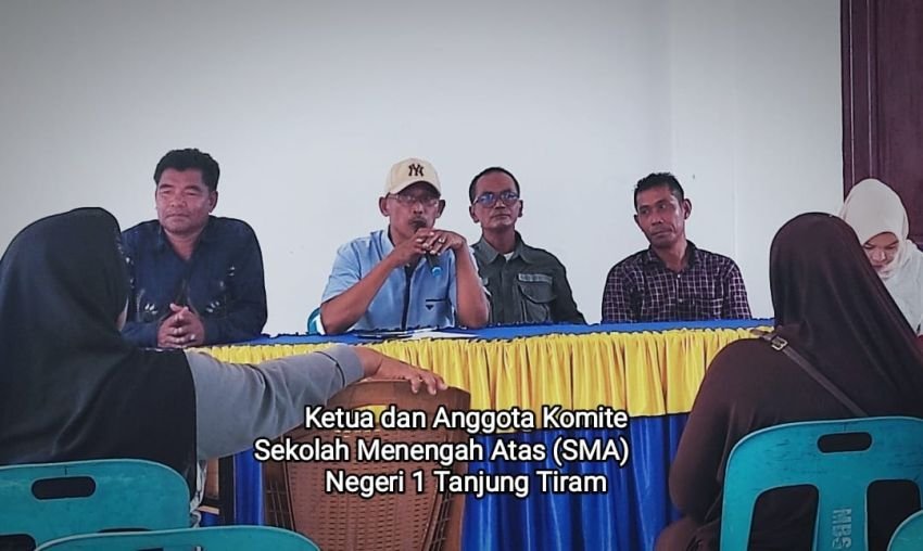 Status Kepengurusan Komite SMA Negeri 1 Tanjung Tiram Dipertanyakan Wali Murid, Ini Penjelasannya