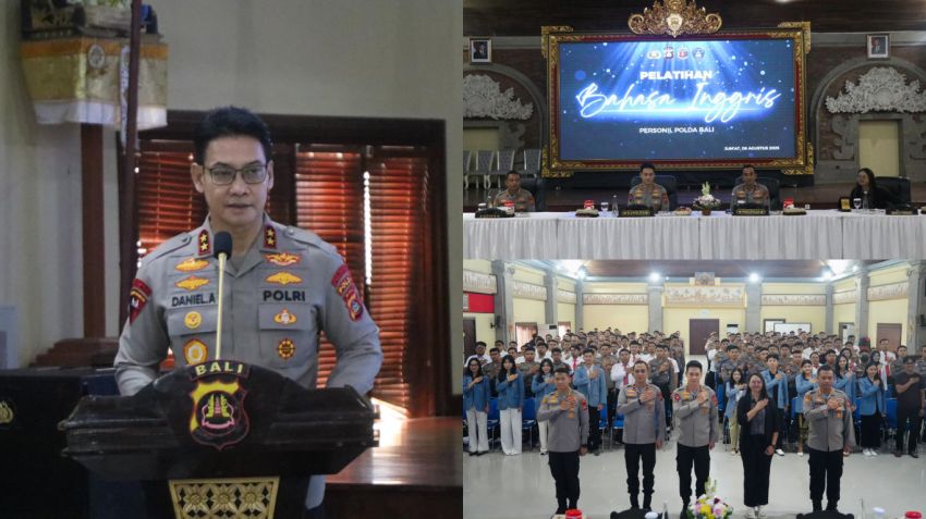 Kapolda Bali Resmi Buka Pelatihan Bahasa Inggris bagi Personel: Wujudkan Pelayanan Berstandar Internasional