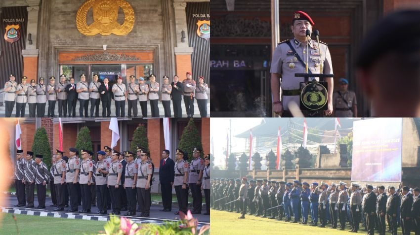 Polda Bali Gelar Upacara Peringatan Hari Juang Polri 2025, Mengenang Perjuangan Polisi Republik Indonesia