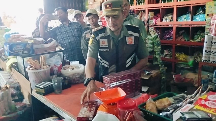 Bea Cukai & Satpol PP Razia 16 Toko, GEMMA PETA INDONESIA : Bongkar Jaringan Pemasok Rokok Ilegal