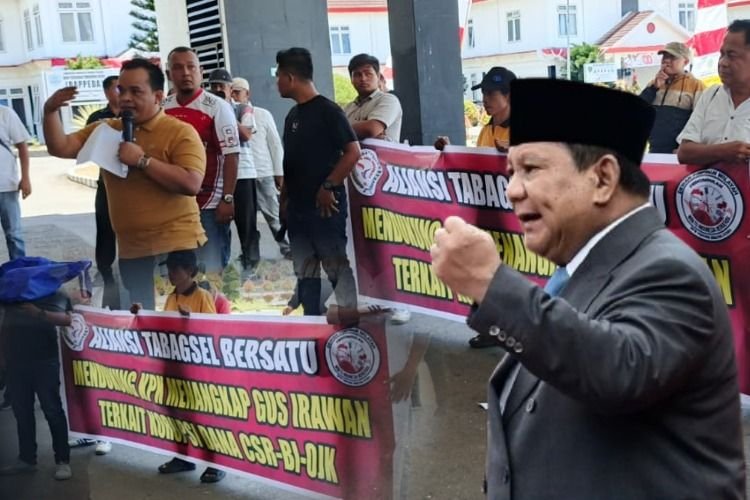 Gus Irawan Mangkir dari Aksi Warga Tapsel, Aliansi Tabagsel Bersatu Desak KPK Tuntaskan Dugaan Korupsi CSR BI-OJK