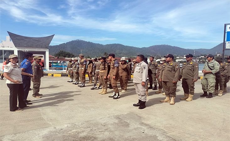 Event Internasional Aqua Bike Resmi Dimulai di Danau Toba, Satpol PP Kerahkan 80 Personel Pengamanan
