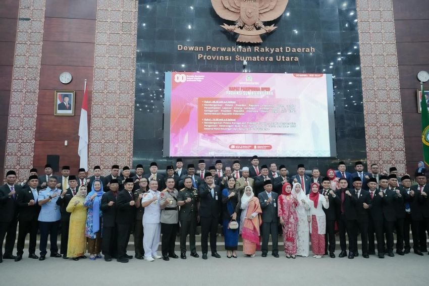 Pemprov Sumut Hadiri Sidang Tahunan MPR RI, Komit Dukung Presiden Wujudkan Indonesia Emas 2045