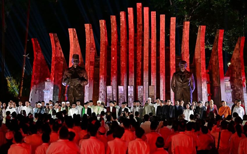Doa Kebangsaan Lintas Agama Digelar di Tugu Proklamasi, Simbol Syukur 80 Tahun Kemerdekaan