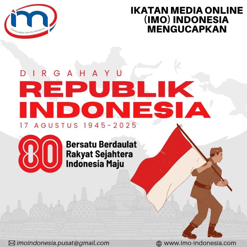 IMO-Indonesia Ucapkan Selamat HUT ke-80 RI: Momentum Persatuan dan Kemajuan Bangsa