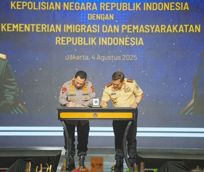 Polri dan Kemenimipas Perkuat Sinergi Hadapi Kejahatan Lintas Negara